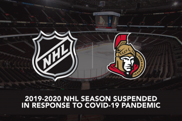 Statement from the Ottawa Senators on 2019-20 NHL Season suspension